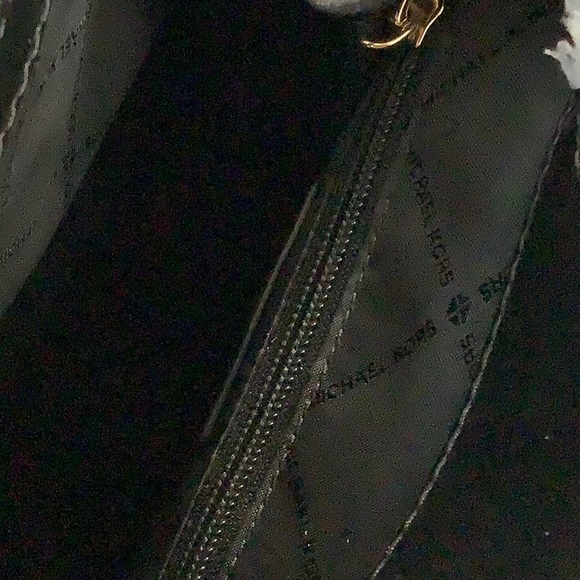 NWT Michael Kors Large Signature PVC with Chain Shoulder Backpack - Picture 7 of 8